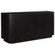 Povera Black 4 Door Sideboard
