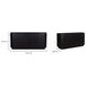 Povera Black 4 Door Sideboard