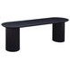 Povera Black Dining Bench