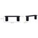 Povera Black Dining Bench