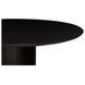 Povera Black 48" Round Dining Table