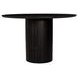 Povera Black Round Dining Room Set