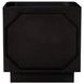 Povera Black 2 Drawer Nightstand