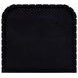 Povera Black 2 Drawer Nightstand