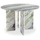 Celia Green 48" Round Marble Top Dining Table
