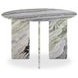 Celia Green 48" Round Marble Top Dining Table