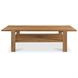 Workshop Vintage Brown Rectangular Coffee Table