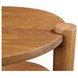 Olsen Vintage Brown Round Accent Table