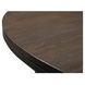 Joel Dark Brown 60" Round Dining Table