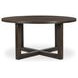 Joel Dark Brown Round Dining Room Set