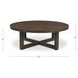Joel Dark Brown Round Coffee Table