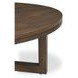Joel Dark Brown Round Coffee Table