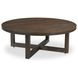 Joel Dark Brown Round Coffee Table