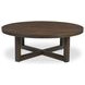 Joel Dark Brown Round Coffee Table