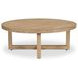 Joel Natural Round Coffee Table
