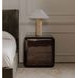 Rory Dark Brown 2 Drawer Nightstand
