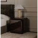 Rory Dark Brown 2 Drawer Nightstand