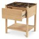 Simon Brown Upholstered Storage Platform Bedroom Set
