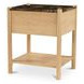 Simon Brown Upholstered Storage Platform Bedroom Set