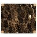 Elio Dark Emperador and Brown 1 Drawer Marble Top Nightstand
