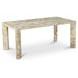 Segment Beige 72" Rectangular Dining Table