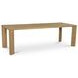 Segment Heritage Brown 96" Rectangular Dining Table
