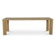 Segment Heritage Brown 96" Rectangular Dining Table