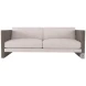 Madura Smoked Truffle Performance Fabric Outdoor Sofa