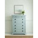Summer Creek Blue 8 Drawer Chest