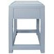 Jean Matte Light Blue Rectangular 1 Drawer Side Table