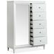 Springhouse Whisper White 5 Drawer Door Chest