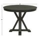 Rylie Black 48" Round Counter Height Table
