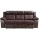Pueblo Brown 91" Manual Reclining Sofa