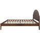 Rowland Walnut Queen Platform Bed