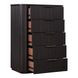 Henry Espresso 5 Drawer Chest