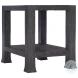 Berkely Carbonized 20" Side Table
