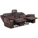 Pueblo Brown 91" Manual Reclining Living Room Set