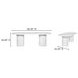 Eris White Outdoor 87" Oval Dining Table