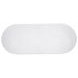 Eris White Outdoor 87" Oval Dining Table