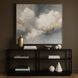 Glaze Onyx Rectangular Glass Top Console Table