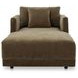 Bryn Heritage Cedar Green 77" Chaise with Pillow
