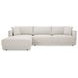 Bryn Oyster 2 Piece Modular LAF Sectional with Pillows