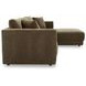 Bryn Heritage Cedar Green 2 Piece Modular RAF Sectional with Pillows