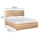 Brentwood Heights Provincial Brown King Storage Panel Bed