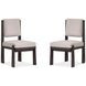 Tauren Gray Upholstered Side Chair Set of 2