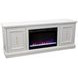 Jordan White 65" TV Stand with Fireplace