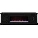 Jordan Black 82" TV Stand with Fireplace