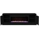 Jordan Black 82" TV Stand with Fireplace