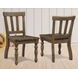 Joanna Brown Kids Side Chair Set of 2