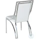 Josie White Side Chair Set of 2